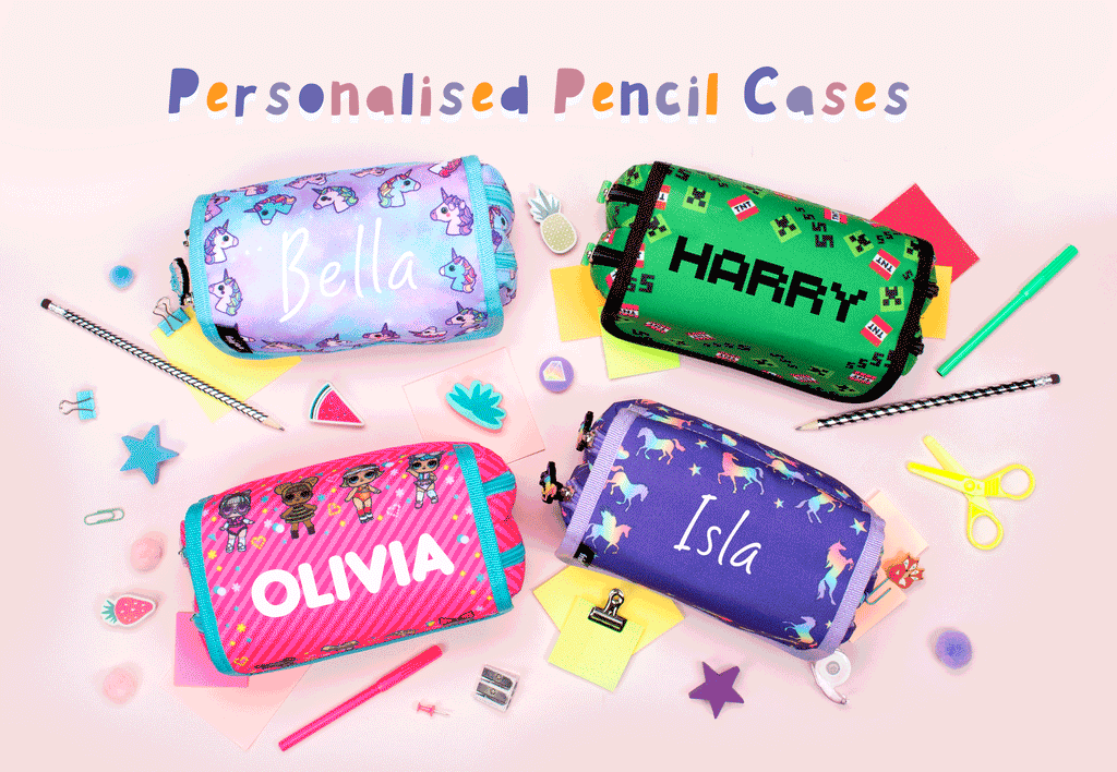 personalised-kids-pencil-cases-unicorn-pink-rainbow-fringoo