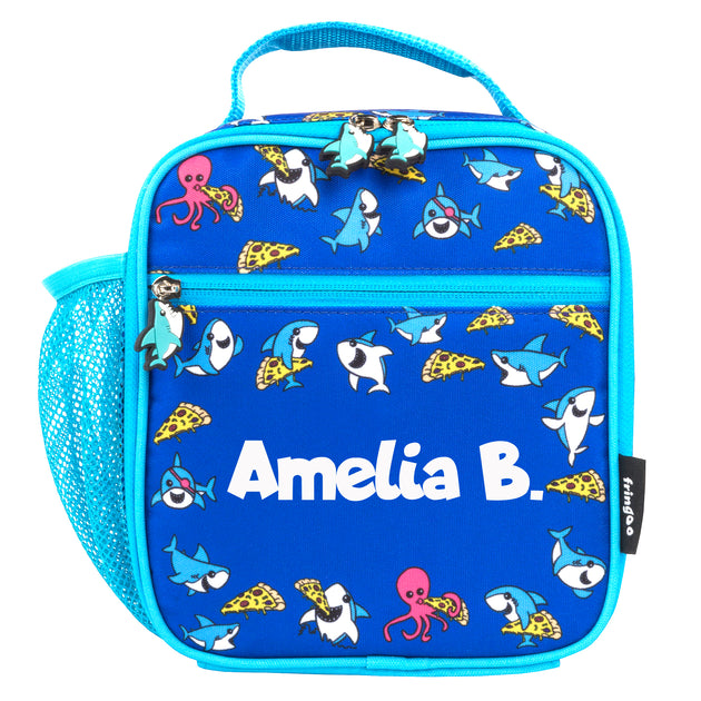 Personalised Lunch Bag Baby Shark Fringoo