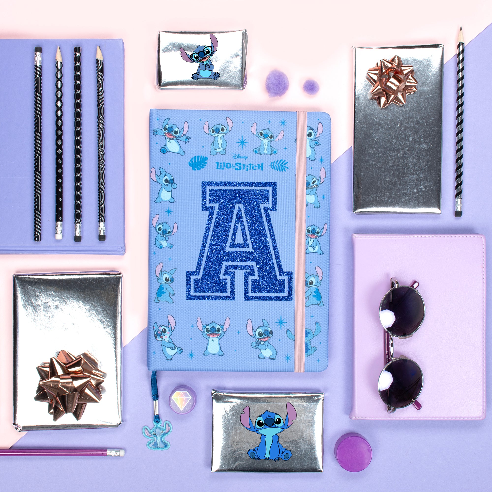Personalised Notebook - Stitch – Fringoo
