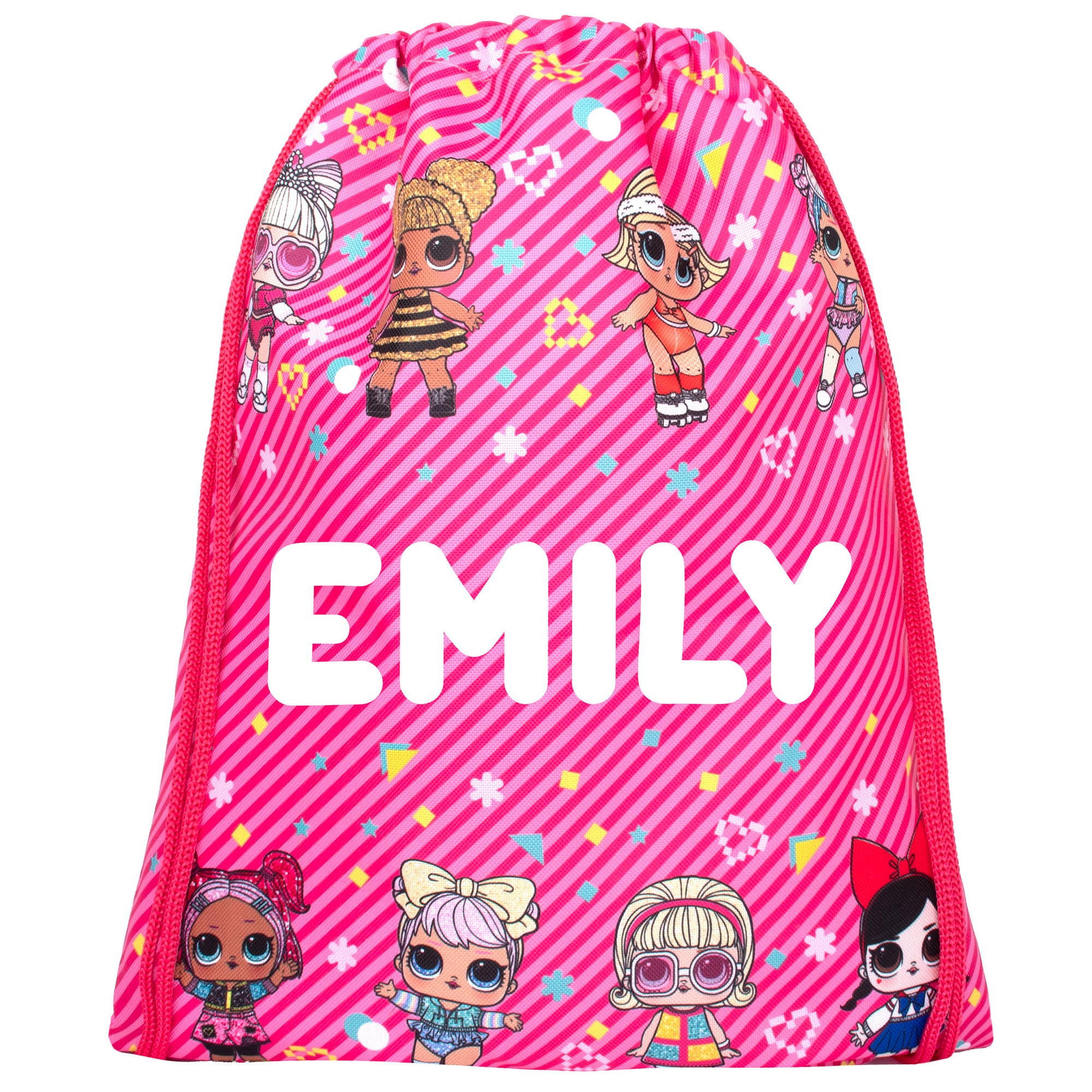 Personalised Drawstring Bag LOL – Fringoo - Main Image