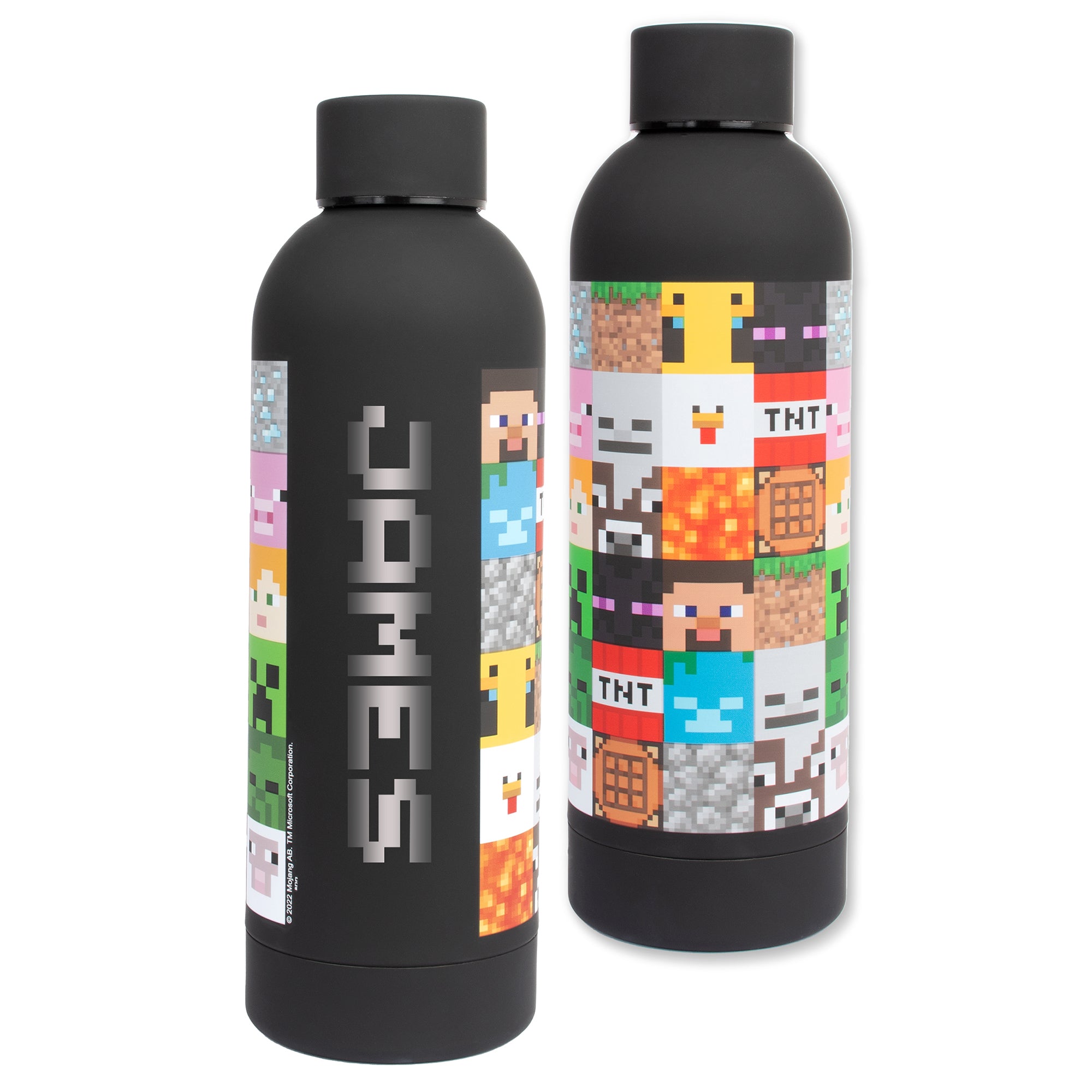 Minecraft Water Bottle Kids School Children's Drinking Bottles BPA