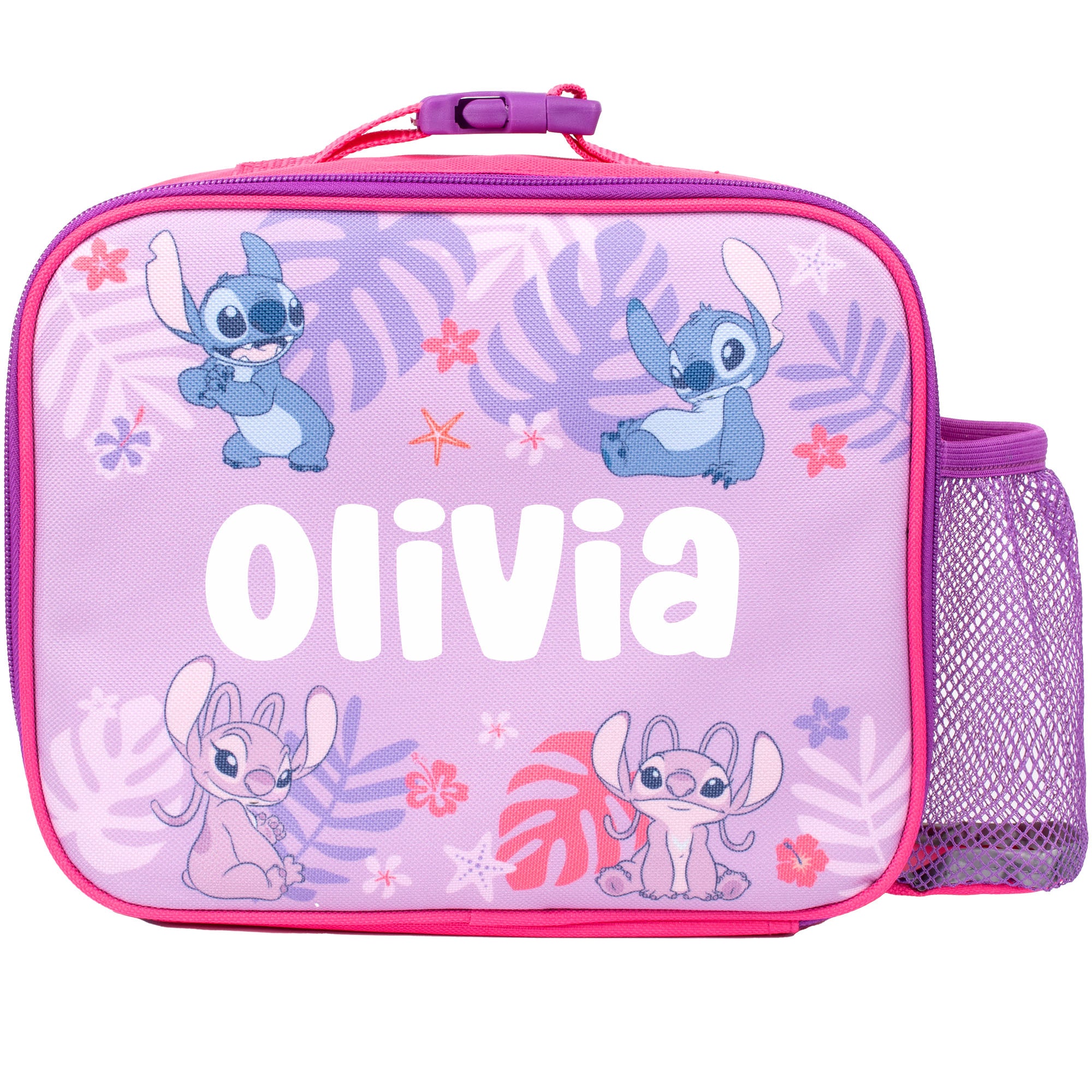 Personalised Lunch Bag Stitch and Angel