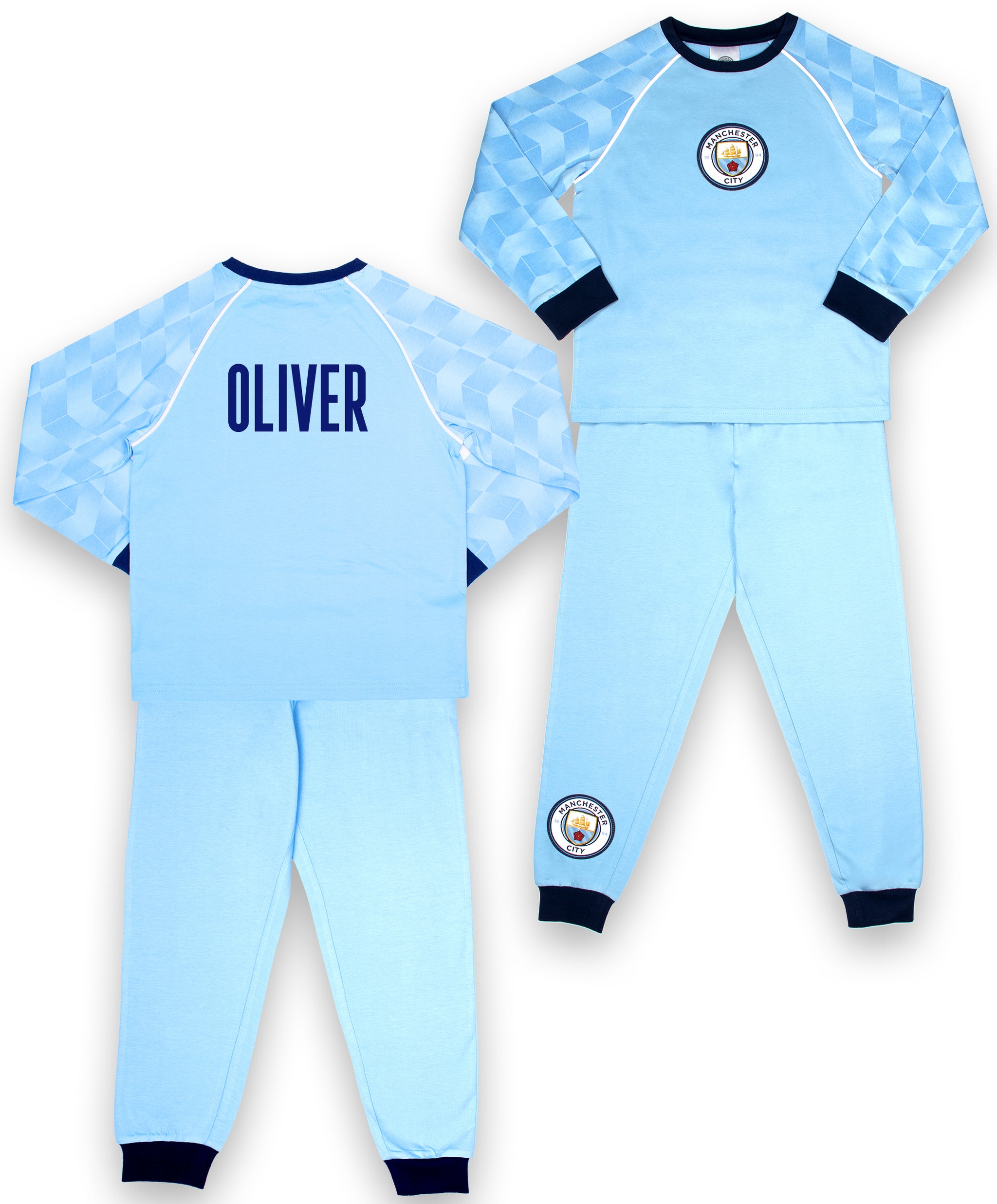 Manchester City F.C. Mens Lounge Broek, katoen heren pyjama, voetbal geschenken Manchester City F.C. Mens Lounge Broek, katoen heren pyjama, voetbal geschenken