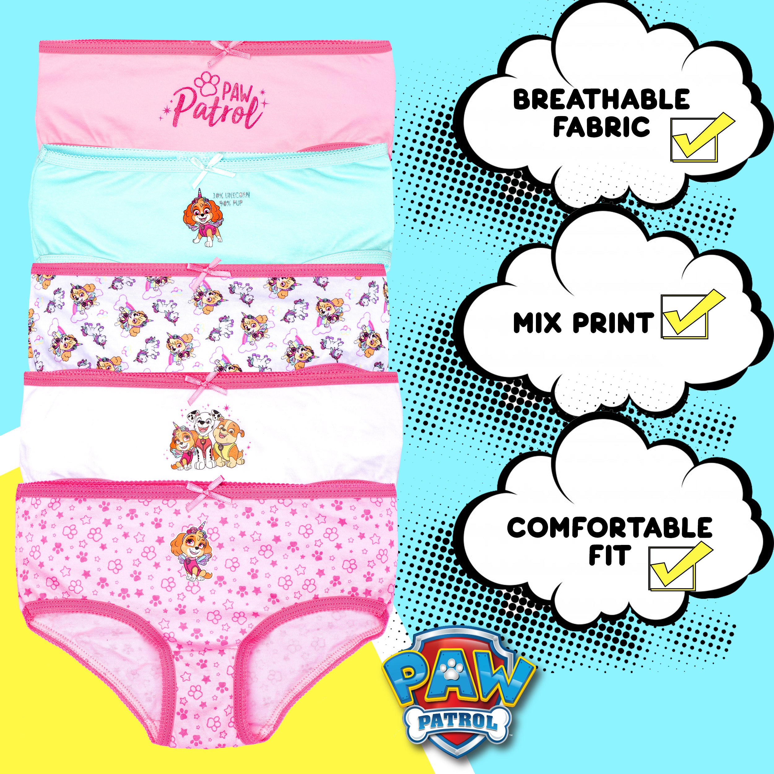 PAW Patrol Underwear - Pink – Fringoo