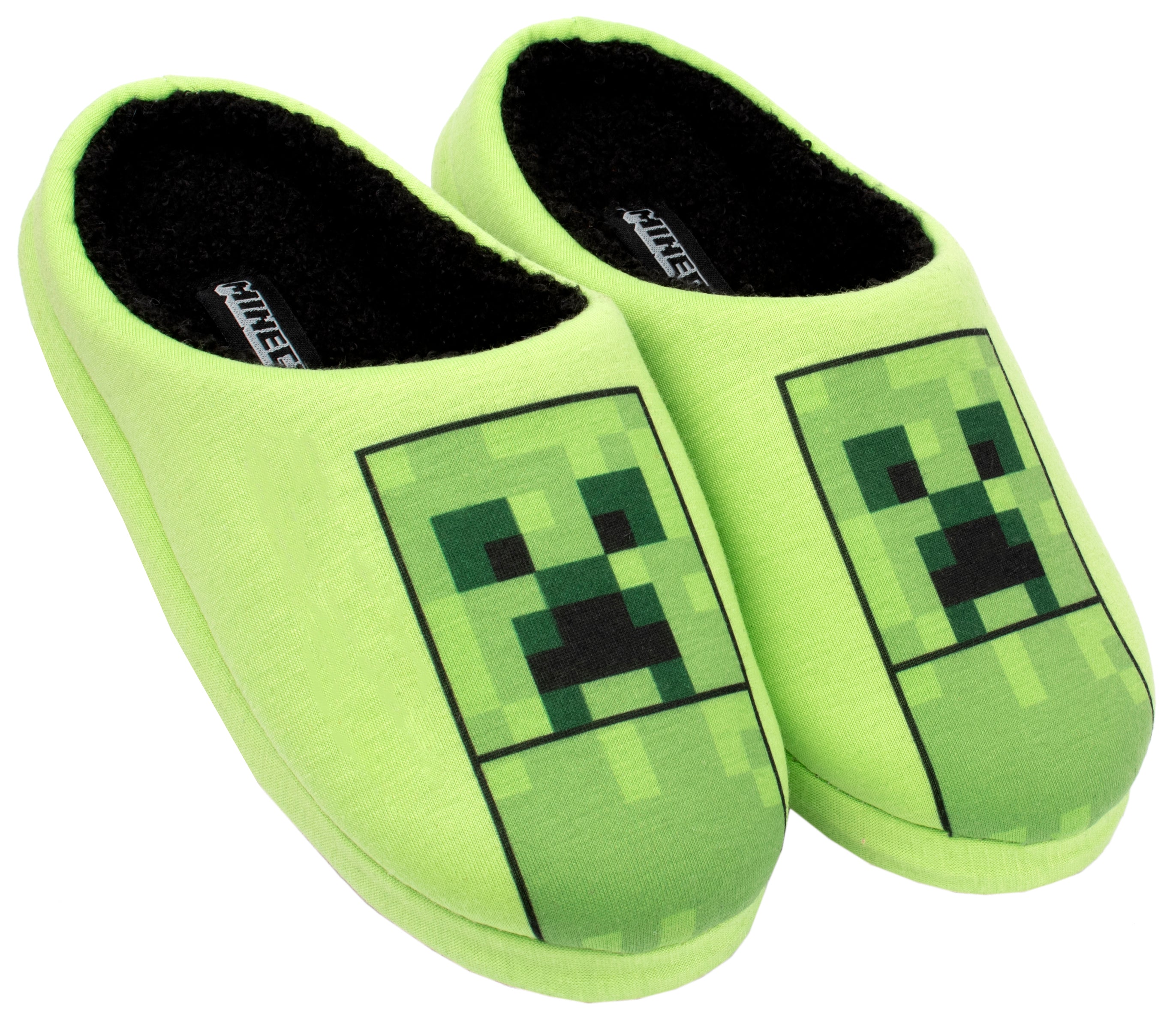 Minecraft Slippers - Green Creeper – Fringoo