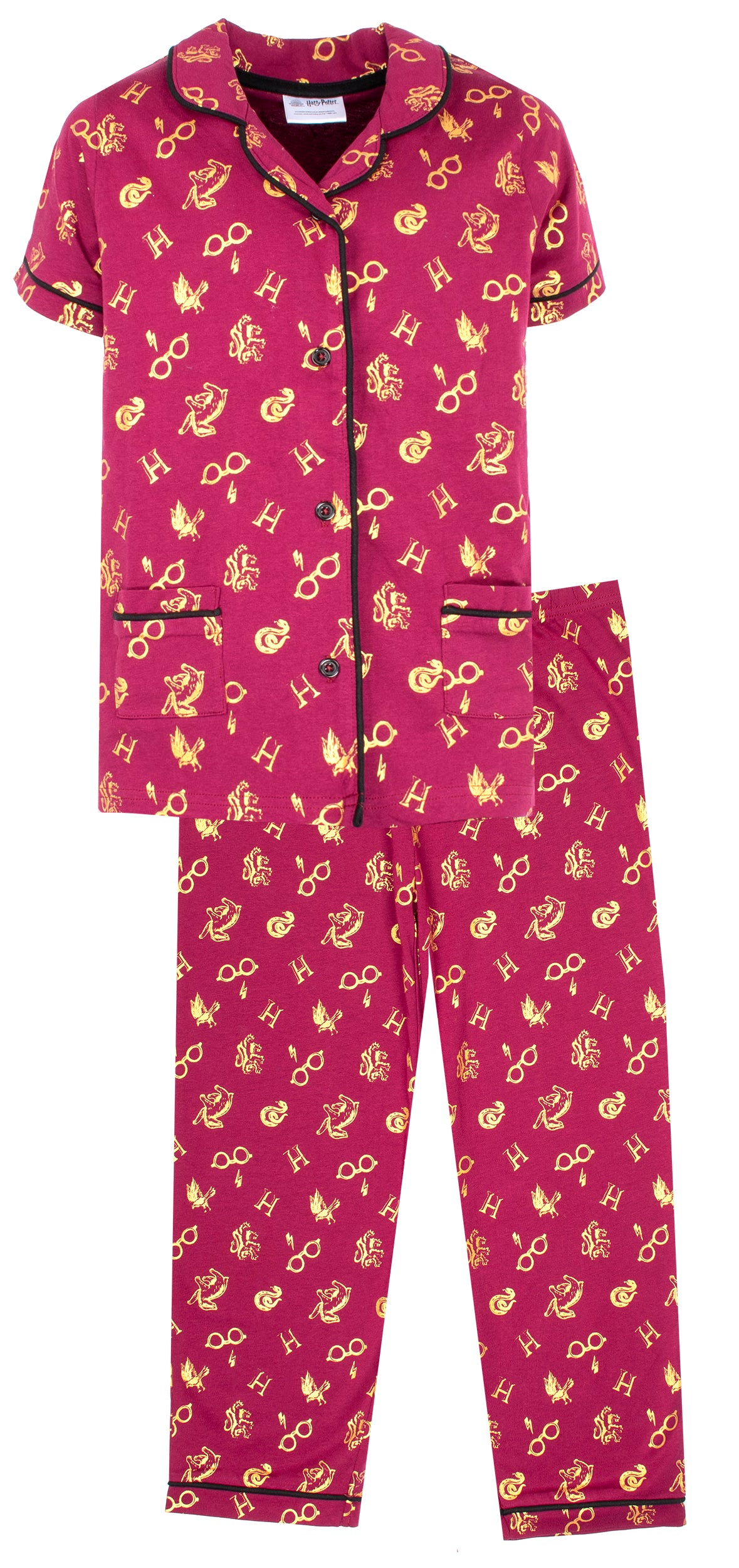 Pyjama Set with Buttons Harry Potter