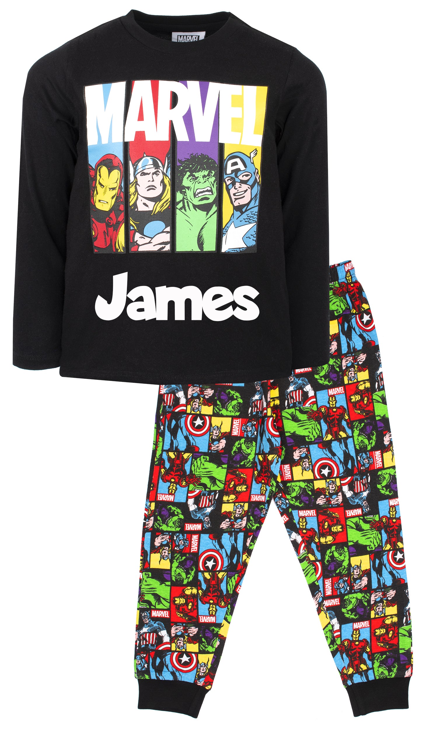 Marvel Pyjamas Character Personalised Pyjama - MARVEL – Fringoo