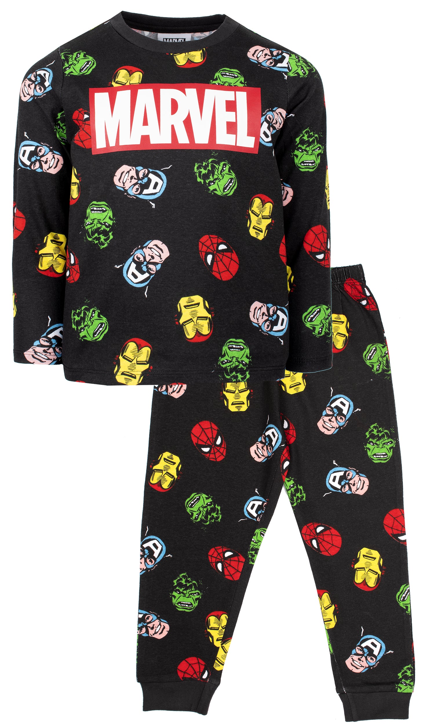 MARVEL Kids Pyjama Black – Fringoo - Main Image