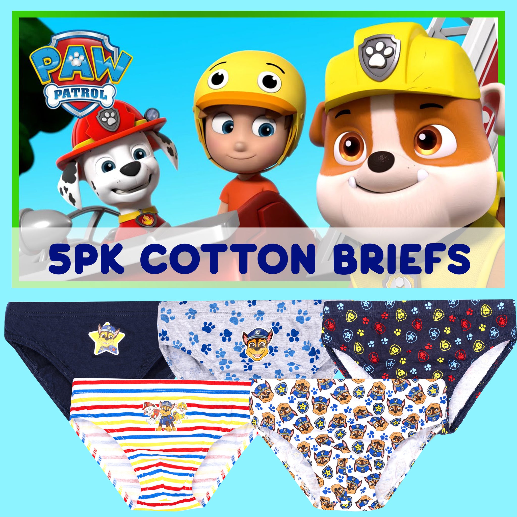 PAW Patrol Underwear Blue Fringoo