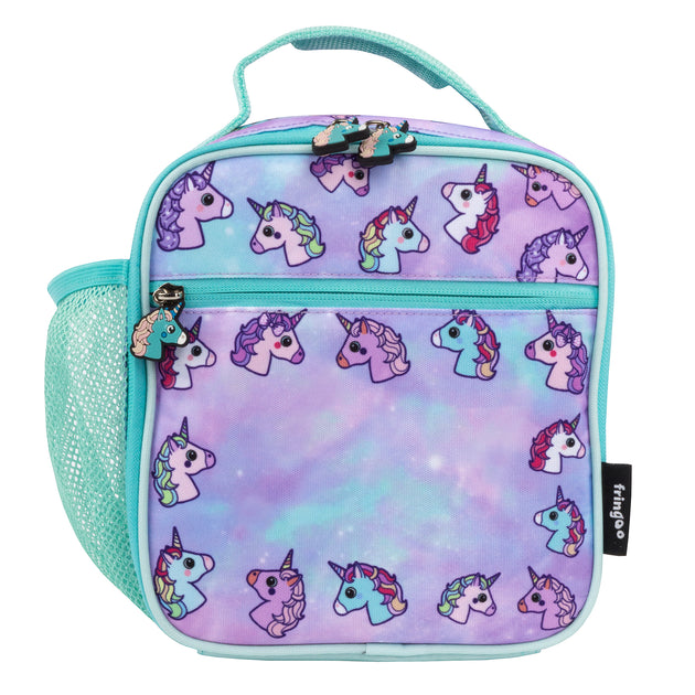 Personalised Lunch Bag - Pastel Unicorns – Fringoo