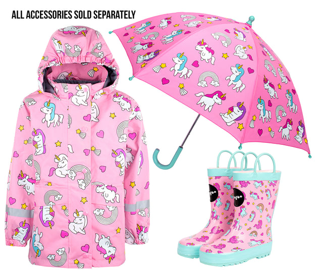Rain Boots Unicorns Fringoo