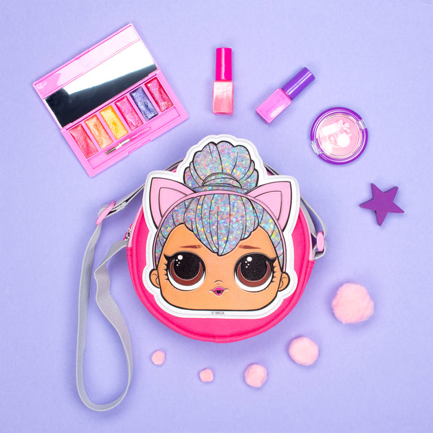 Glitter Crossbody Bag Kitty Queen – Fringoo - Main Image