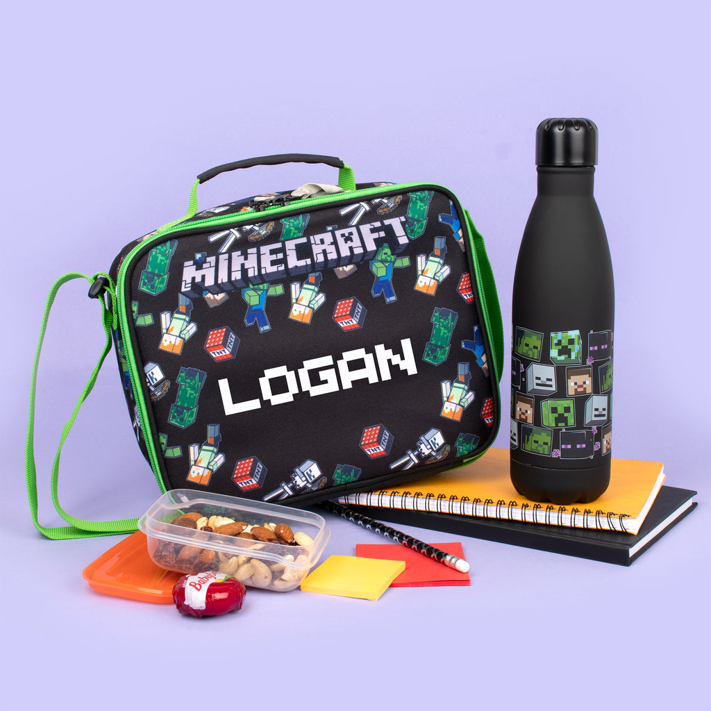 Personalised Minecraft Notebook - Black – Fringoo