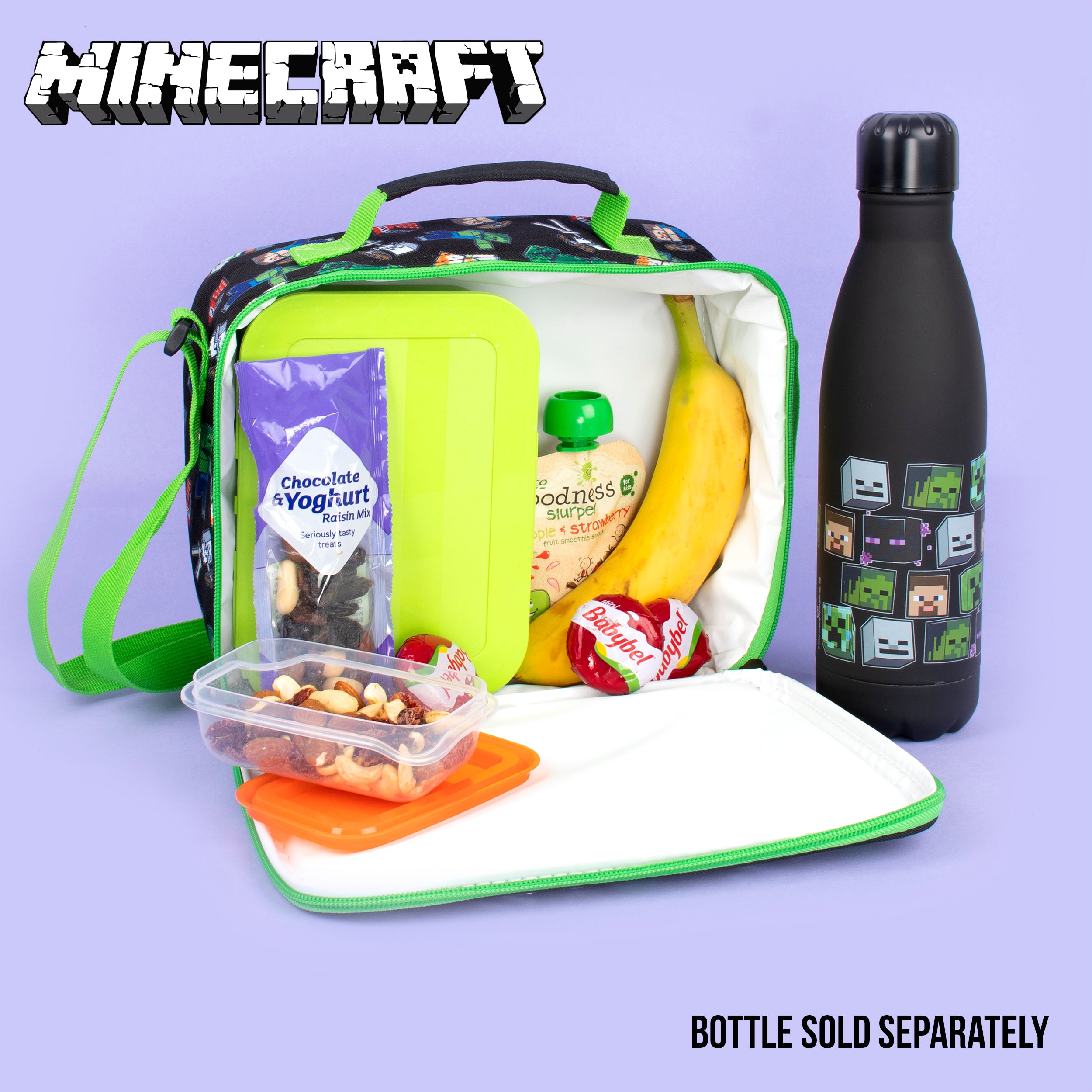 Minecraft Insulated Stainless Steel Bottle 515 ML – officialgeardirect.co.uk