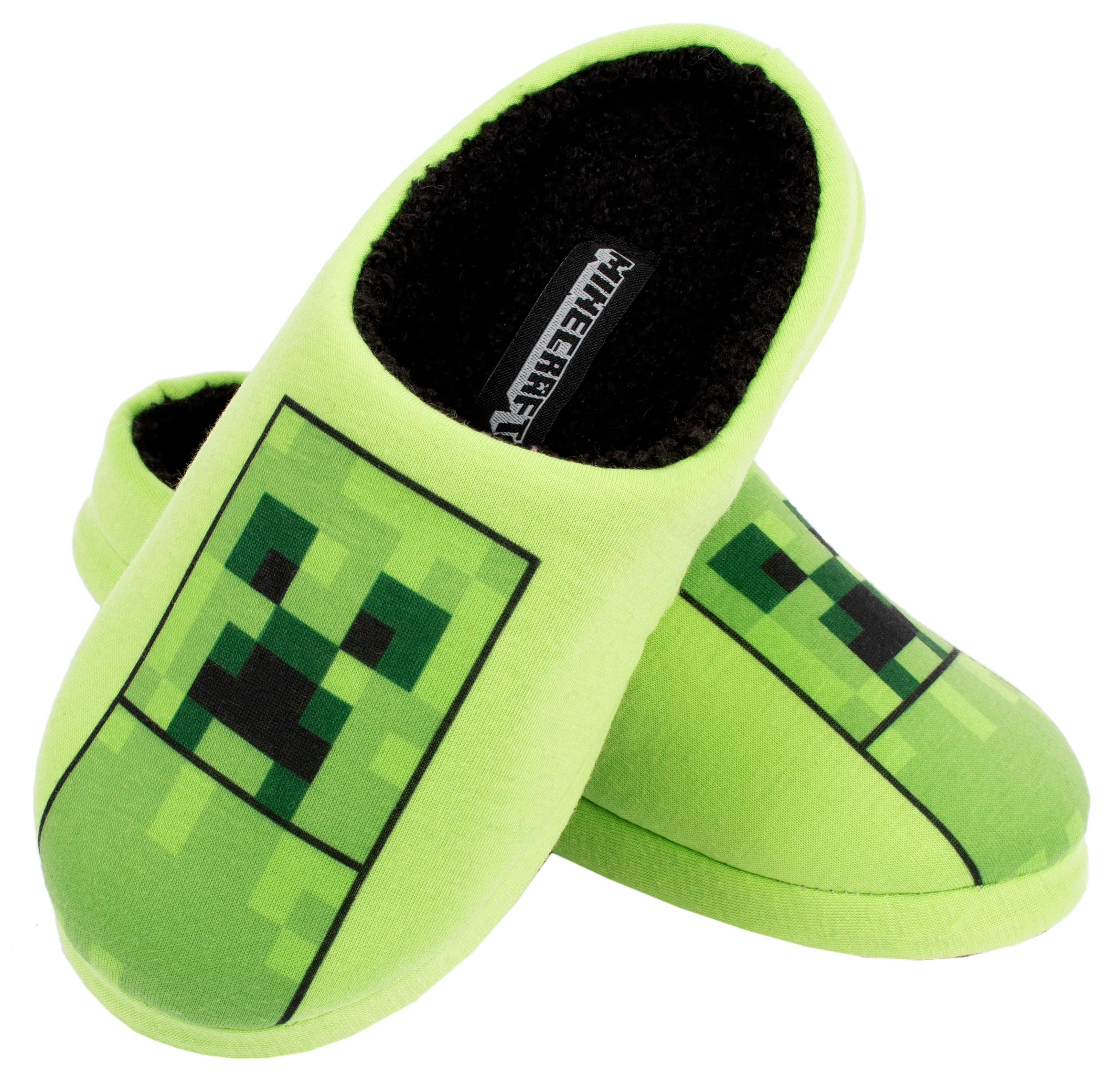 Minecraft Slippers - Green Creeper – Fringoo