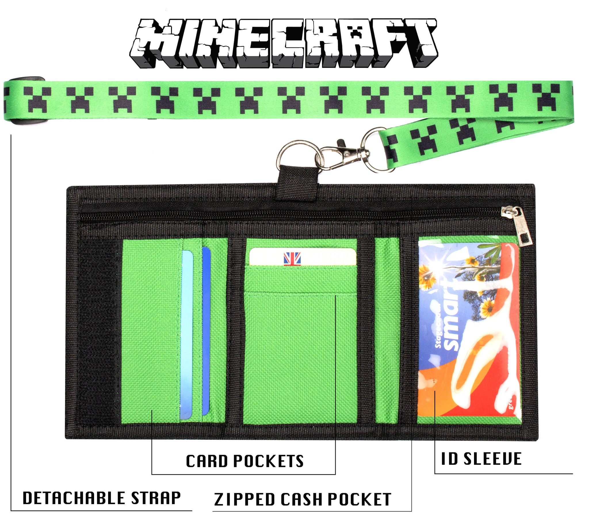 Minecraft Kids Wallet