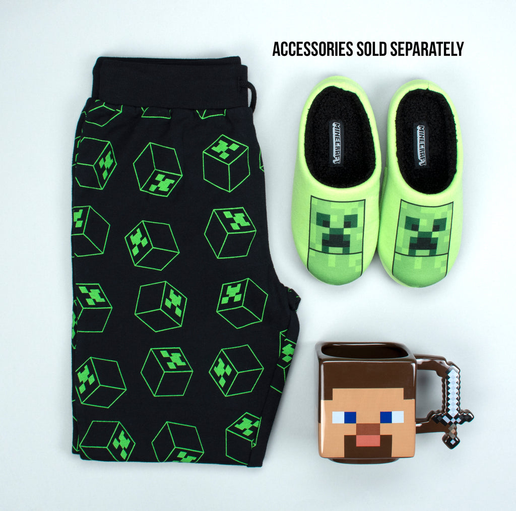 Minecraft Slippers - Green Creeper – Fringoo