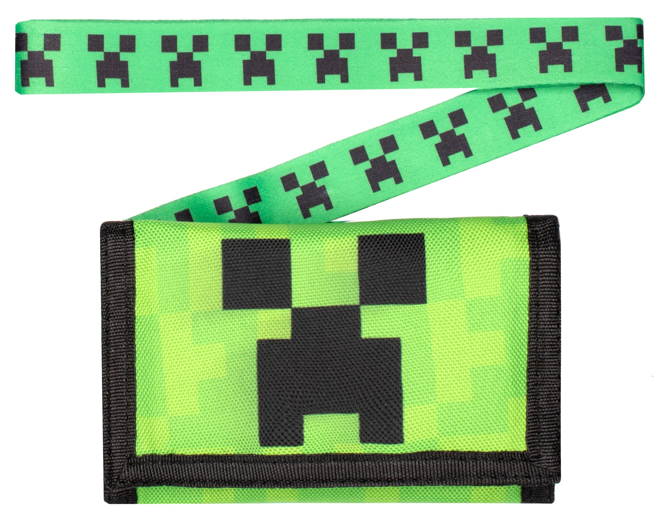 Minecraft Kids Wallet - Creeper Face – Fringoo