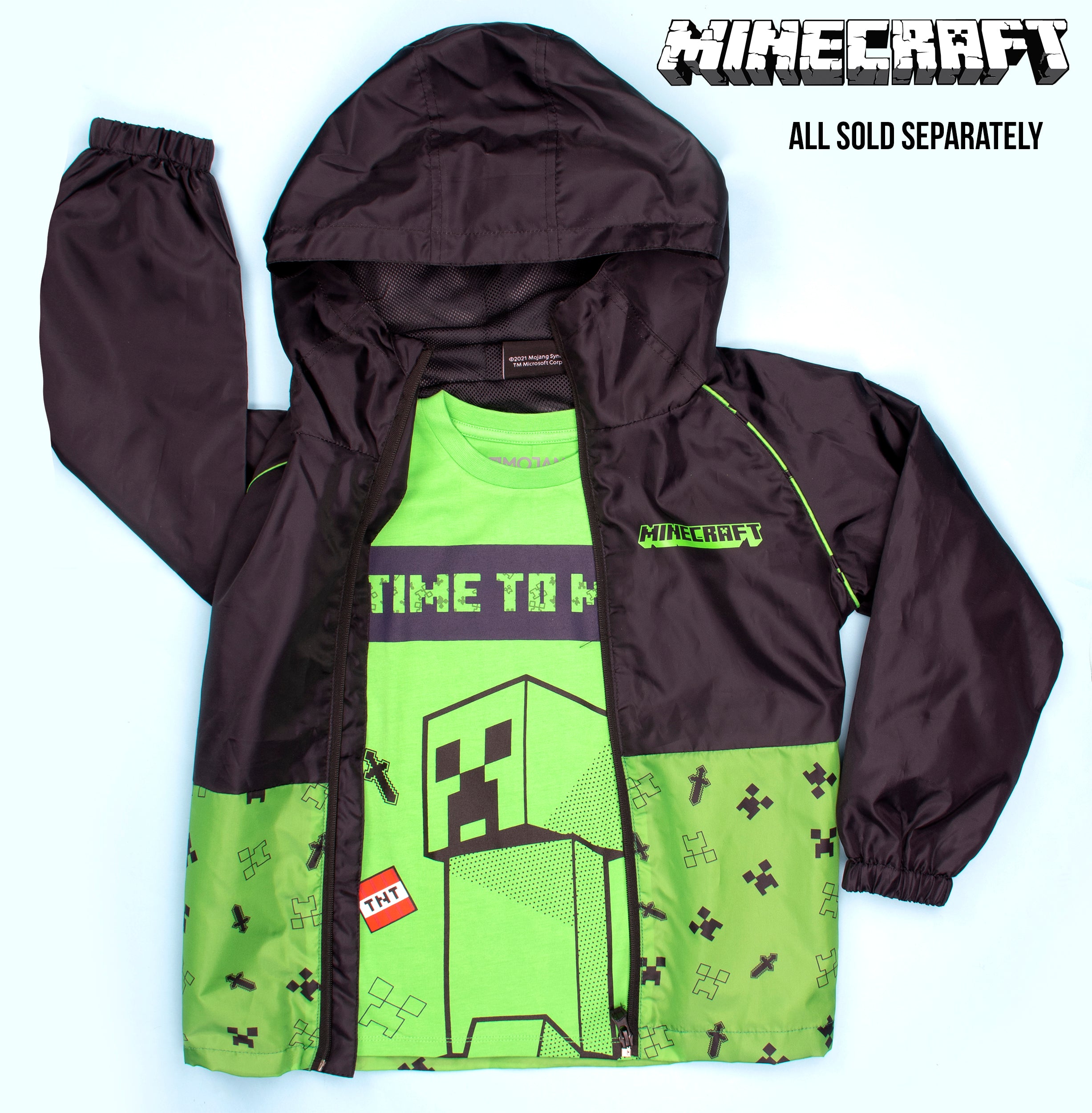 Minecraft Waterproof Jacket – Fringoo