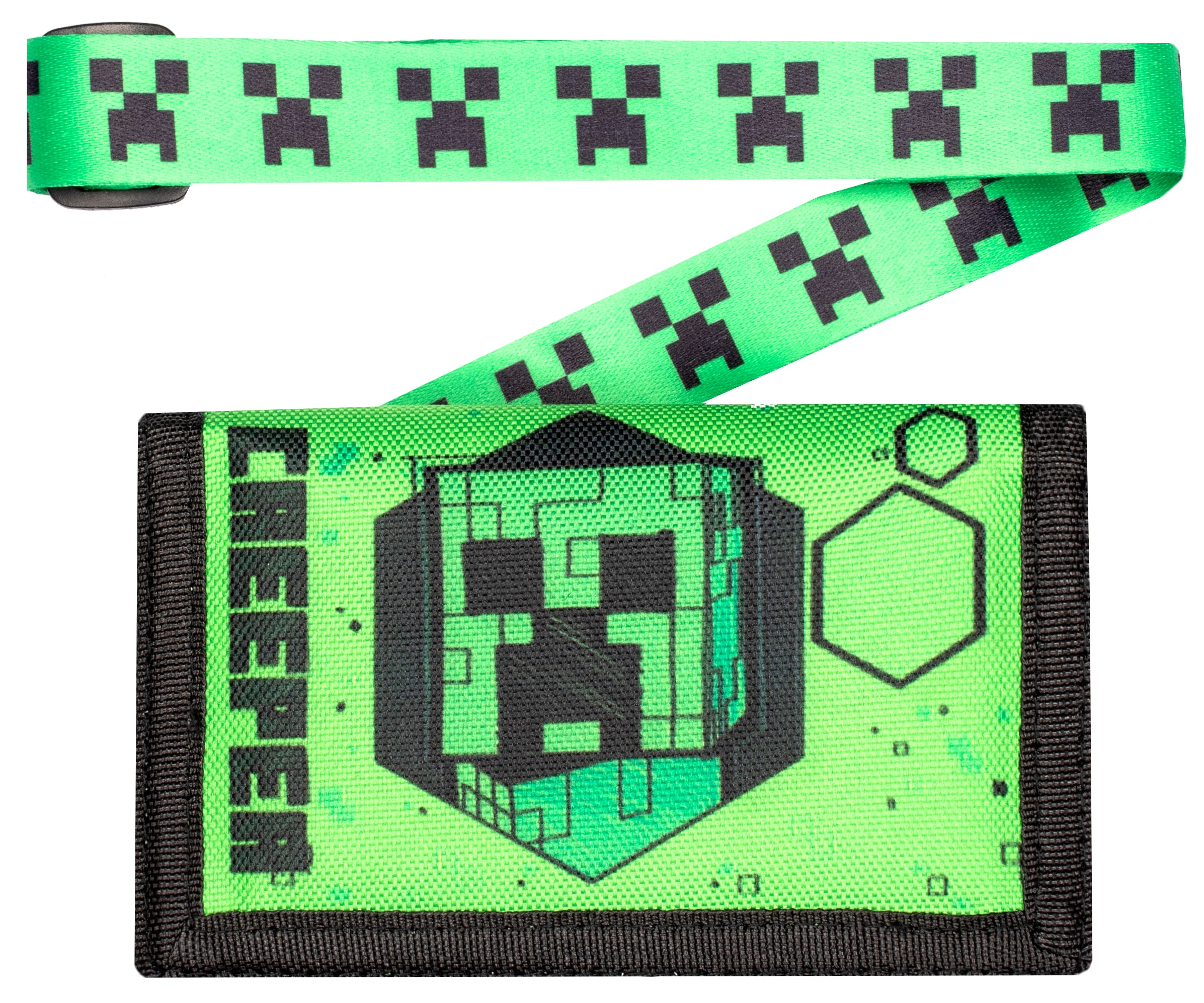 Minecraft Kids Wallet - Green Creeper – Fringoo