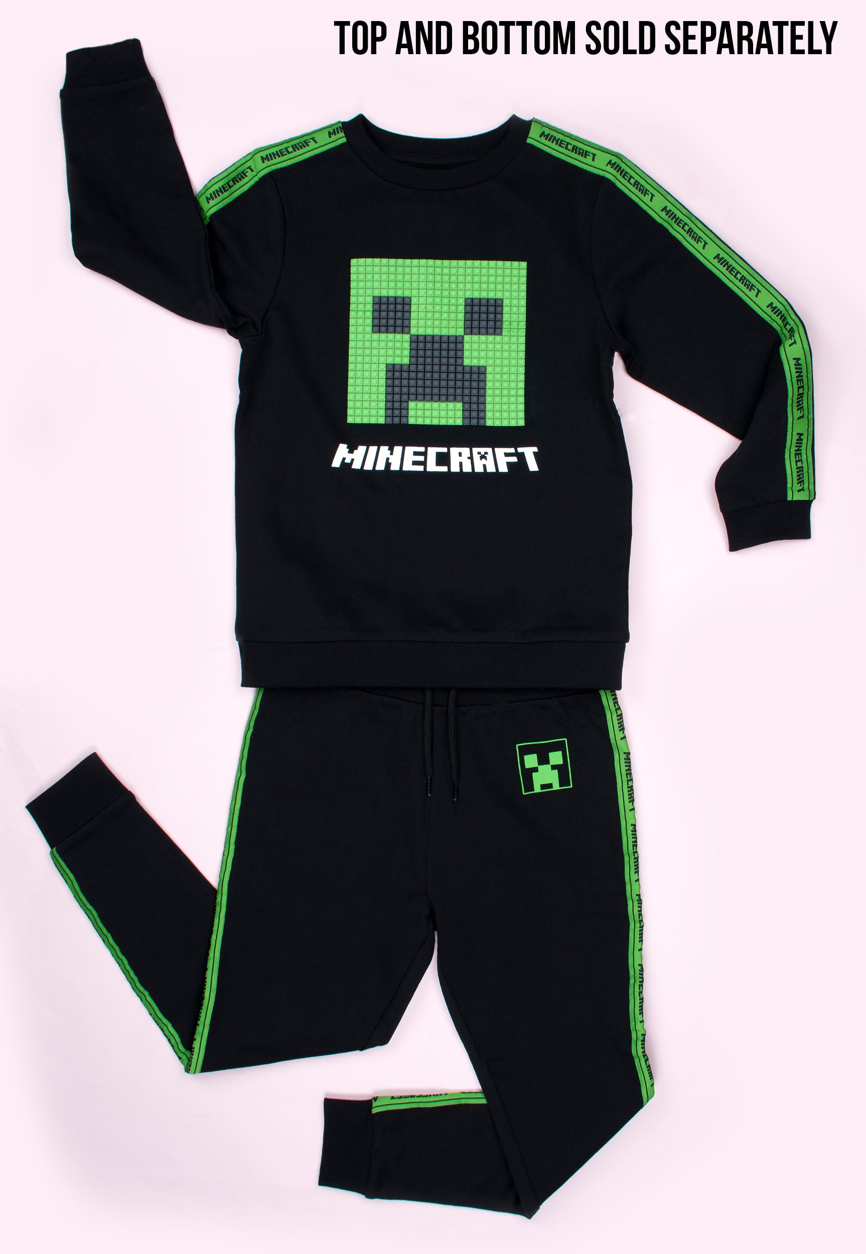 Minecraft Black Joggers - Black – Fringoo