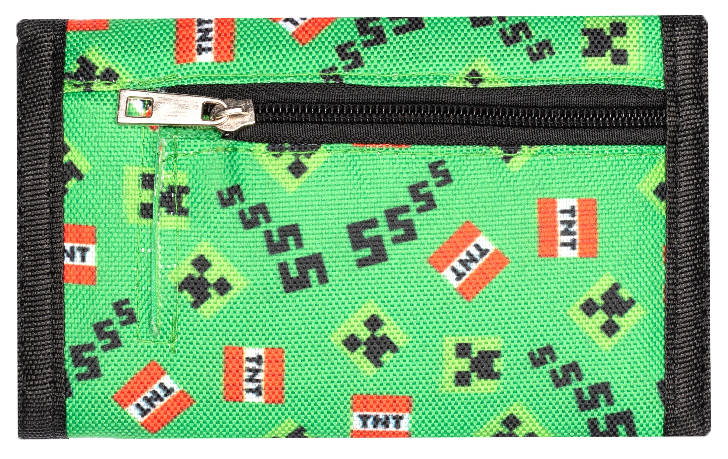 Minecraft Personalised Kids Wallet - Green – Fringoo