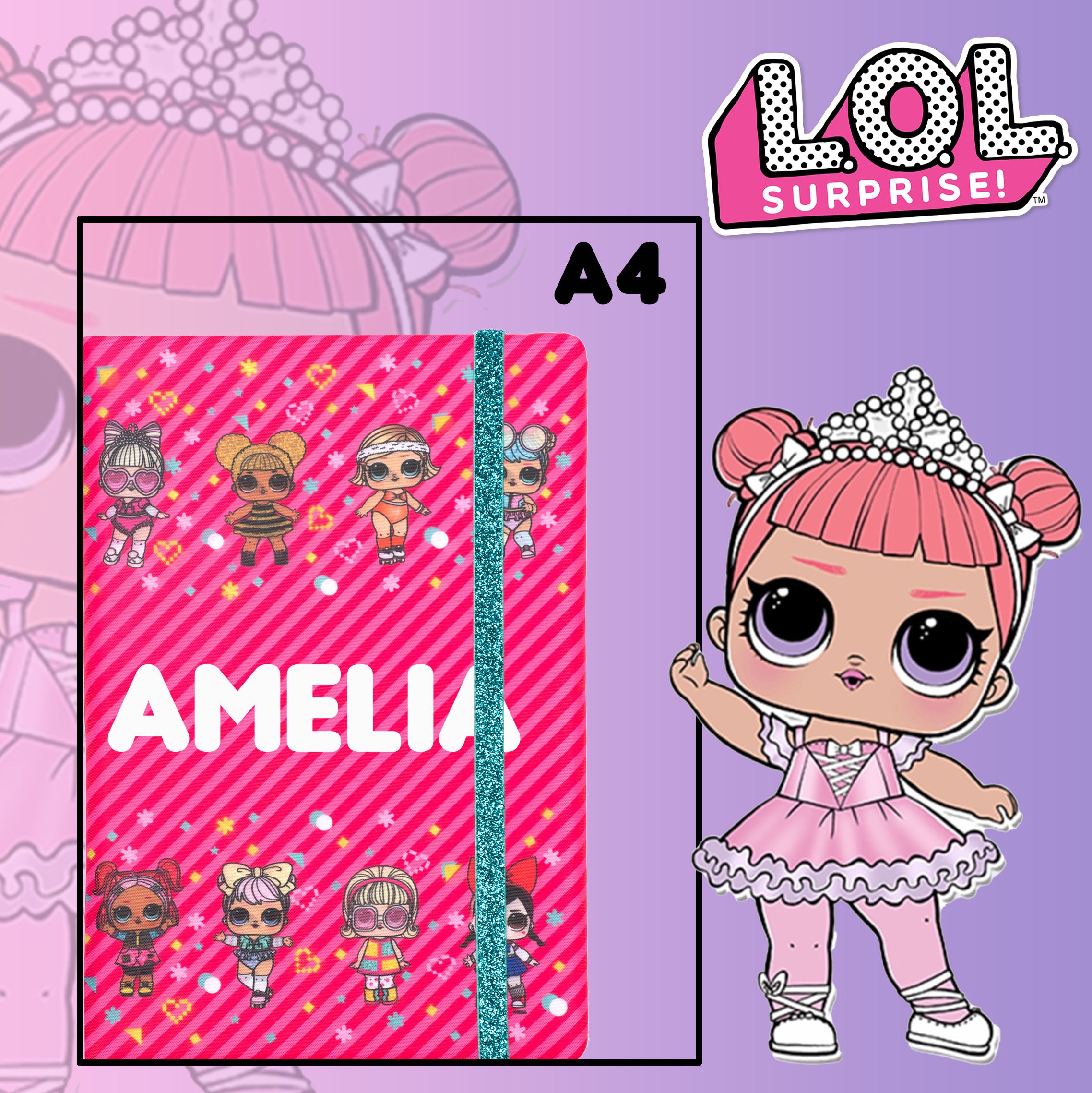 Personalised Notebook - LOL – Fringoo