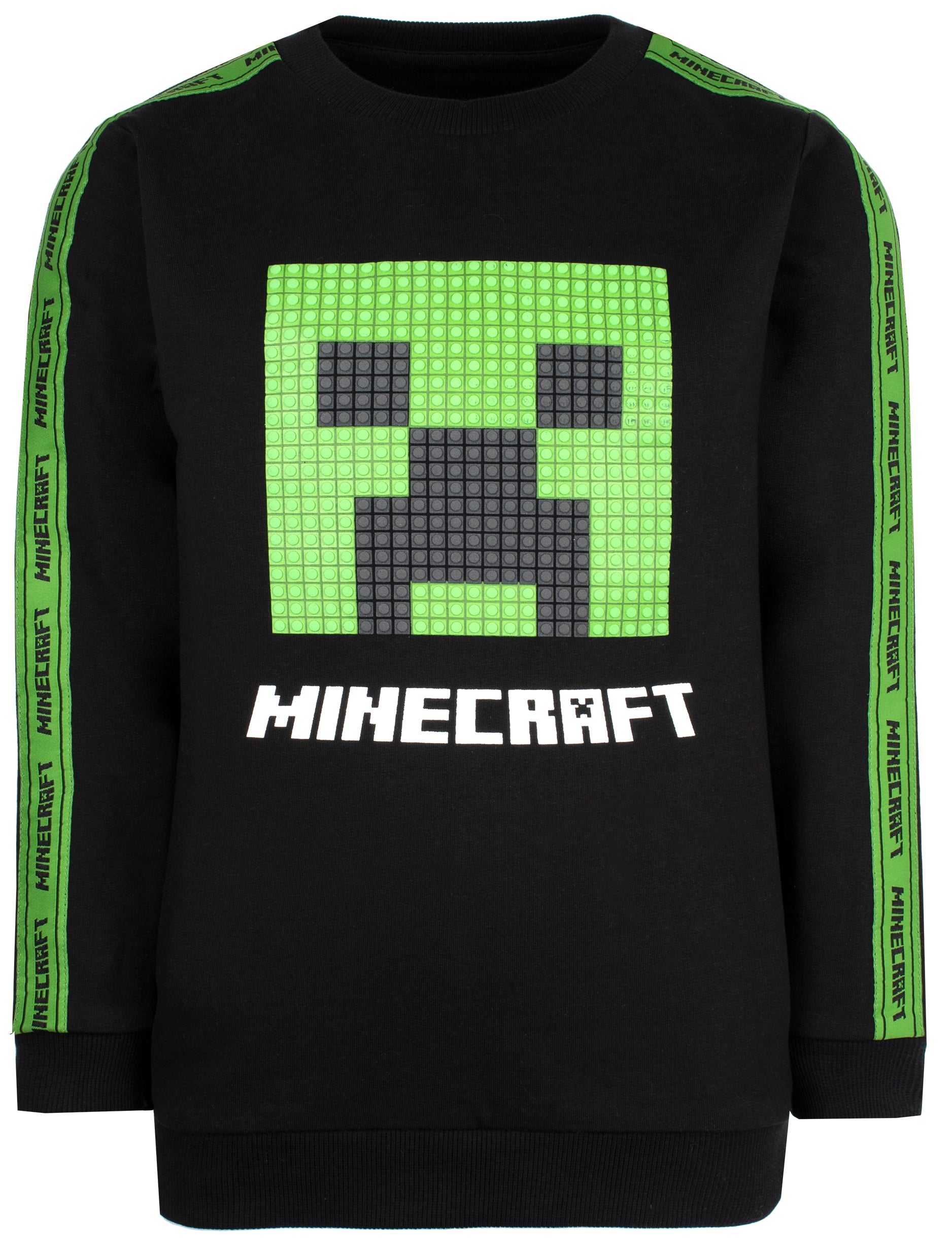 Minecraft Creeper Sweater Minecraft Green Creeper Hoodie Black